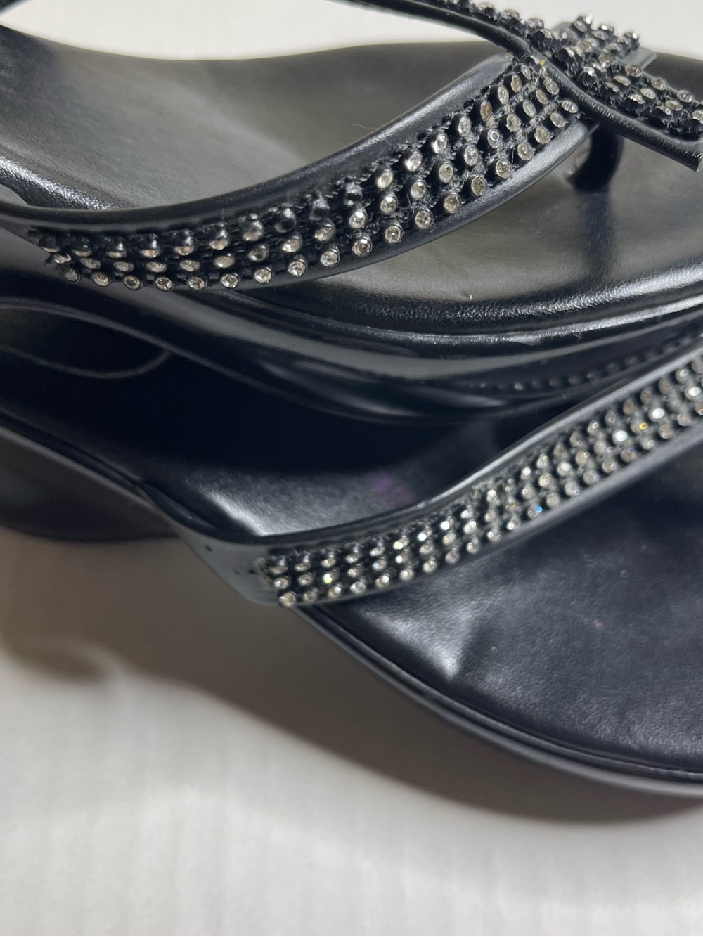 Bellini, Athena Alexander, Gap Size 9 Ballerina Flat Rhinestone Sandals Lot Of 3 - Picture 5 of 16